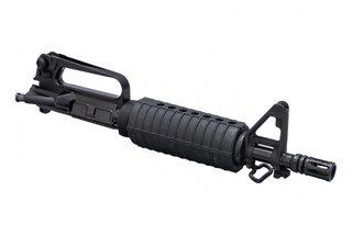 Compact AR-15 upper with fixed carry handle rear sight.